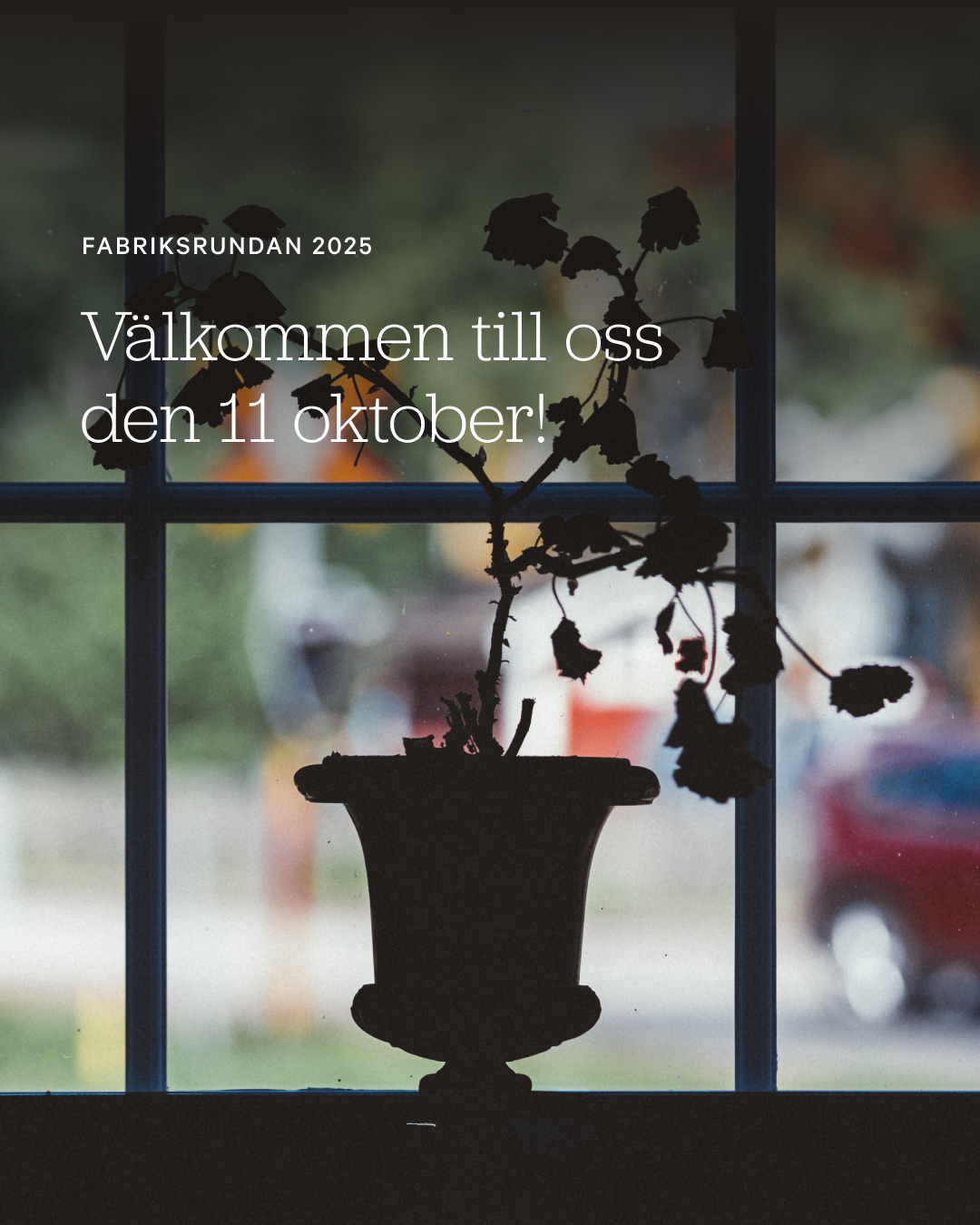 Vi är en del av Fabriksrundan 2025 – Välkommen till oss lördag 11 oktober!