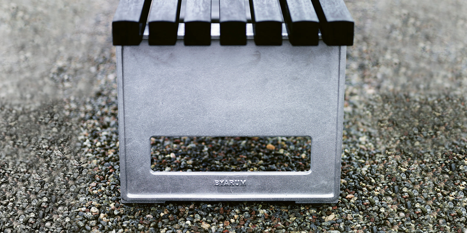 Gable and bracket for Block bench – Byarums bruk